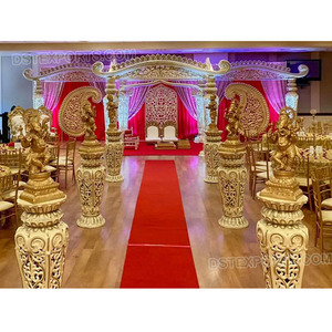 Grand mariage moustache Mandap UK exclusif mariage indien Dhanush Mandap mariage indien concepteur d'événements Mandap - Product Image 1