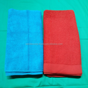 Luxury Red Microfiber Bath Cloth Quick Dry & Super Absorbent Wholesale in India - Product Image 1