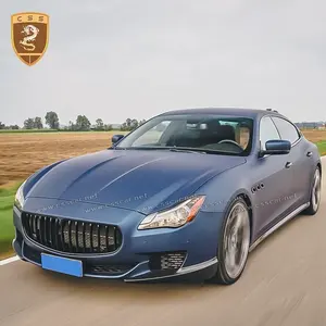 Khuyến Mãi Lớn!! Sợi Carbon Trims Bảo Vệ Xe Front Bumper Lip Bọc Góc Thích Hợp Cho Maserati Quattroporte Phụ Kiện Xe Hơi