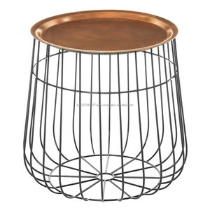 Mesa de centro superior con bandeja de madera - Product Image 2