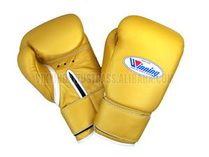 Guantes de boxeo de alta calidad, guantes de entrenamiento de cuero genuino - Product Image 6