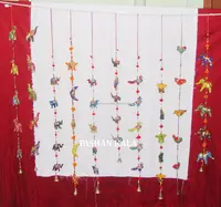 Индийские настенные Подвески Rajasthani ручной работы/дверные подвесные струны