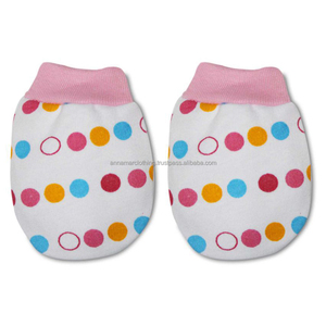 Nouvelle mode bébé mitaine bio coton doux matériel impression mitaines Spot marchandises pour nouveau-né - Product Image 1