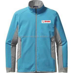 Dernières vestes souples imperméables au vent en polyester confortables avec logo personnalisé - Product Image 3