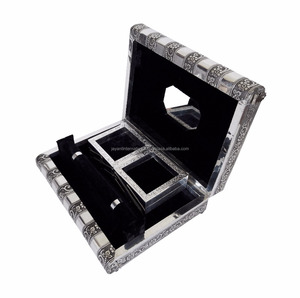 Boîte à bijoux multifonctionnelle en bois faite à la main, de style éléphant antique |    Boîte à bijoux fantaisie faite à la main - Product Image 6