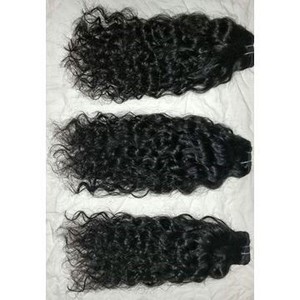 Extensión de cabello humano rizado sin procesar Remy virgen de cabello indio de alta calidad genio trama templo indio clip de cabello humano en - Product Image 6