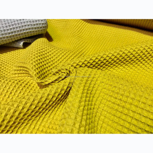 Tissu gaufré en coton doux, Textile d'hôtel pour vêtements, vente en gros - Product Image 5