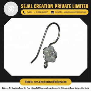 Accessoires de bijoux Crochets d'oreille Fil d'oreille avec coussinet DU VENDEUR ET FOURNISSEUR INDIEN - Product Image 5