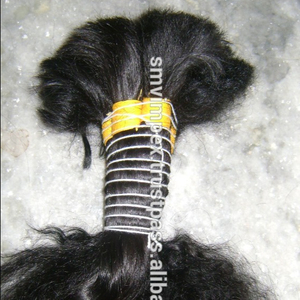 Cabello humano a granel sin proceso químico, cutícula completa, cabello remy 100% virgen indio puro a granel, venta al por mayor - Product Image 3