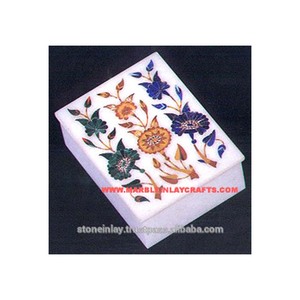 Caja con incrustaciones de mármol, bonita - Product Image 1