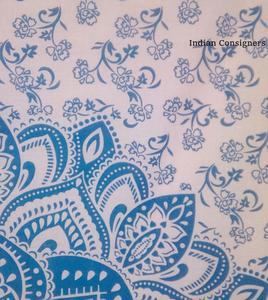 Ombre Mandala Petite Affiche 40*30 Coton Bohème Ethnique Tapisserie Tenture Hippie Art Imprimé Par Des Expéditeurs Indiens - Product Image 1