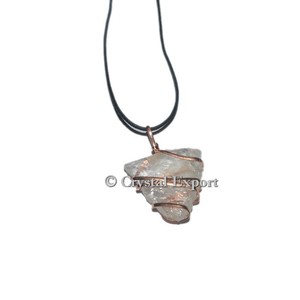 คริสตัลควอตซ์สามเหลี่ยมตัดจี้ลวดตัดจี้หินซื้อตอนนี้ - Product Image 1
