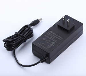 Classe 2 di alimentazione adattatore ac/dc, 12 V 5A 60 W, parete del desktop, en61558 intercambiabili ac adapter - Product Image 1