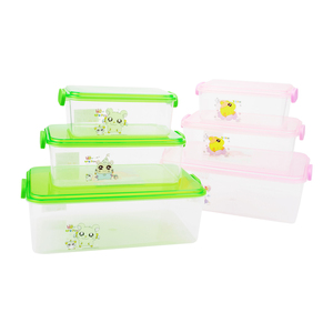 Boîte à Lunch écologique en plastique avec couvercle à pression, 10 pièces, meilleure vente, conteneur d'aliments, capacité de 800ml - Product Image 6