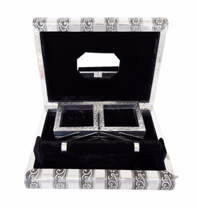 Boîte à bijoux multifonctionnelle en bois faite à la main, de style éléphant antique |    Boîte à bijoux fantaisie faite à la main - Product Image 3