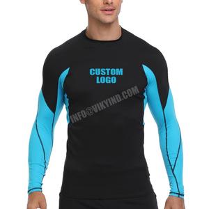 2019 New Arrival Men <b>Rashguard</b> Dry-Fit Shirts Surf Shirts Men Diving Shirt UV-Protection Rash Guard Top Beach Wear - Product Image 1
