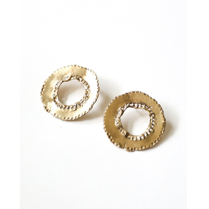 Pendientes para mujer pequeños y lujosos, chapados en oro de 18k, diseños de mujer - Product Image 2