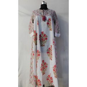 ล่าสุดการออกแบบชุด Maxi สำหรับสาวใหม่ยาว Maxi ชุดผู้หญิงแบบสบายๆสวมใส่เสื้อเสื้อผ้าแฟชั่น - Product Image 1
