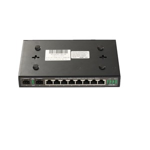 Tùy chỉnh 8 cổng công nghiệp IEEE802.3af/tại PoE <span class=keywords><strong>Ethernet</strong></span> mạng chuyển đổi với 2 Gigabit Uplink cổng DC48V 120W doanh nghiệp - Product Image 4