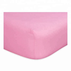 Waterproof Organic Material Baby Fitted New born Crib Sheet Set - Product Image 4