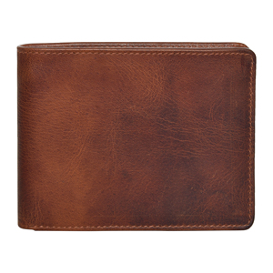 Leo Torresi Latest Design Buff Katta Galaxy Genuine Leather <b>Trifold</b> <b>Wallet</b> for Men - Product Image 1