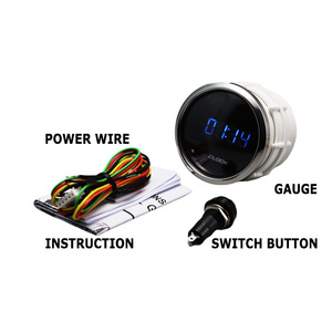 Testo — jauge d'horloge électrique numérique noire, 52mm, pour voiture - Product Image 6