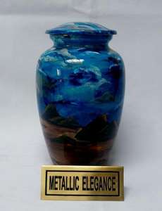 Urnas de cremación para adultos para cenizas humanas de gran tamaño, 220 pulgadas cúbicas, venta al por mayor, suministros funerarios para entierro - Product Image 6