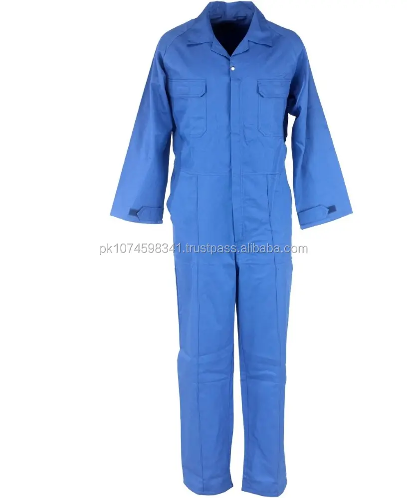 洗車用オーバーオール衣類作業服カバーオール/ブルーワークショップカバーオール/建設安全作業服
