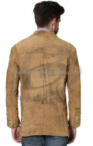 Chaqueta Tradicional Alemana Austriaca de Gamuza para Hombre, Estilo Oktoberfest (Chaqueta Tradicional Alemana) - Product Image 3