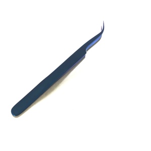 Pinzas profesionales para cejas de acero inoxidable con punta puntiaguda de logotipo personalizado para extensión de pestañas y aplicación de pestañas postizas - Product Image 5
