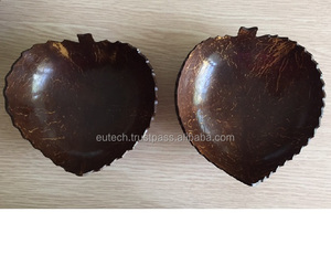 Tazón de cáscara de coco pulido ecológico 100%, artesanías naturales hechas a mano de Vietnam para el hogar para ensalada de frutas, fideos, decoración del hogar - Product Image 5