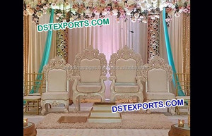 Mariage traditionnel blanc Delizio Mandap mariage indien en fibre de verre couleur personnalisée Durable Grande porte de bienvenue pour le Royaume-Uni - Product Image 6