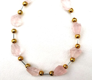 Offre de noël perles de Quartz Rose naturel, pierres précieuses brutes, perceuse supérieure non traitée pour la fabrication de bijoux perles - Product Image 2