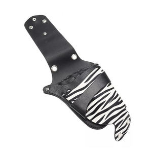 Bolsa de tijeras de pelo de peluquero de tamaño estándar de cuero PU profesional, herramientas de estilismo multiusos, funda con soporte - Product Image 2