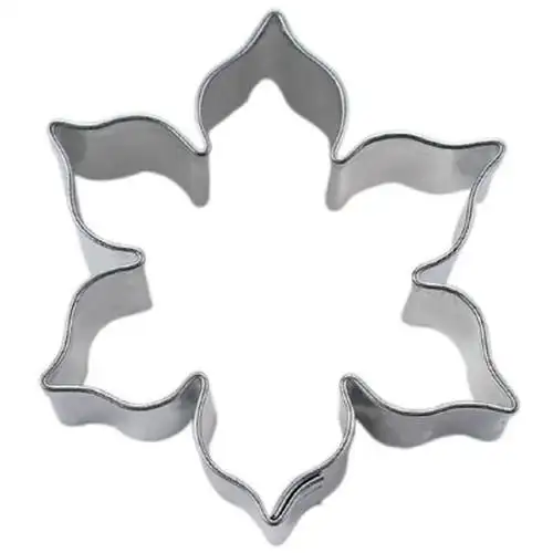 Inovey 4pcs acciaio inossidabile Peony petali Cookie Cutters Mold Biscuit cake Decorating Tools 02