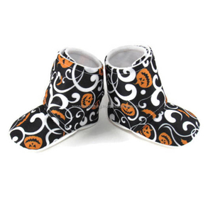 Chaussons blancs pour nouveau-né 100% coton, faits à la main, souples et confortables, pantoufles pour bébé, nouvelle mode, chaussons en coton - Product Image 1