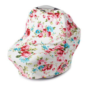 Baby Car Seat Organic Nursing Cover - Product Image 1