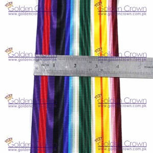 Rainbow Moire Ribbon | Masonic regalia Rainbow Ribbon | Rainbow RIBBON - Product Image 4