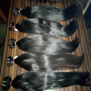 100% Extensions de faisceaux de trame de cheveux Remy de haute qualité Styles de boucles de vague douce directement des temples indiens du sud-Vente en gros - Product Image 6