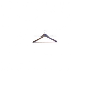 Meilleure vente en gros d'usine Cintre en bois pour manteau Logo personnalisé Boutique Vêtements Cintre en bois - Product Image 5