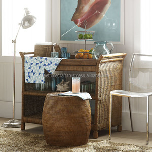 Tabouret de tambour moderne de taille personnalisée brun Viettimecraft pour usage domestique - Product Image 5