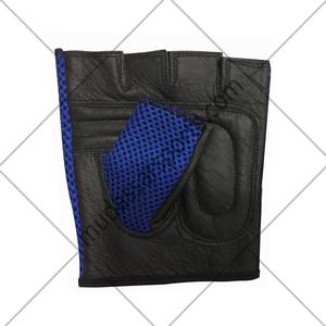 Guantes de gimnasio de medio dedo personalizados de tendencia para hombres y mujeres guantes de cuero de entrenamiento para levantamiento de pesas ciclismo esquí al aire libre - Product Image 3