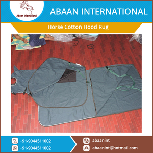 Drap d'été en coton respirant pour chevaux Tapis respirant avec sangles offrant une couverture complète - Product Image 5