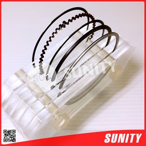 Tarifas favorables Piezas de motor de motocicleta de carreras de motos de 125cc anillo de pistón RIKEN antidesgaste de gran tamaño - Product Image 3