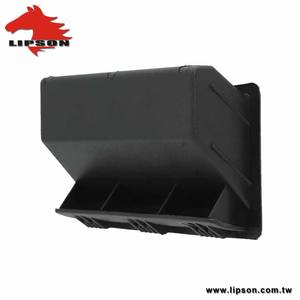 HP-537-1 negro moderno muebles manija y perilla tornillo manija empotrada al ras empotrada armario archivador de plástico aceptado 1,2mm - Product Image 4