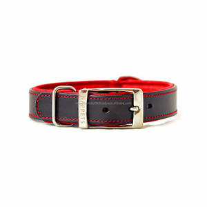 Collier de luxe réglable en cuir uni pour chien, petit fabricant, grossiste direct, colliers pour animaux de compagnie, designs, dressage des chats - Product Image 6