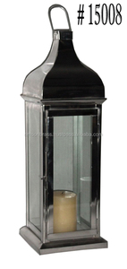 Linternas colgantes decorativas de diseño clásico Lámparas de metal Linterna de pilar de hierro de metal Linterna decorativa - Product Image 6