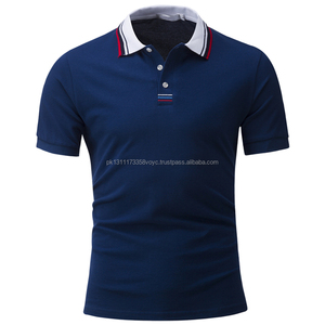 100 algodón para hombre Golf Polo en blanco bordado de alta calidad Camisas poliéster hombres cantidad personalizada cuello alto OEM Anti - Product Image 5