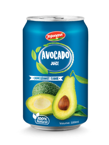 JOJONAVI Original 330ml Zumo de Aguacate Certificado Halal Puré Zumo de Fruta con Embalaje de Botella Enlatada de Azúcar - Product Image 4