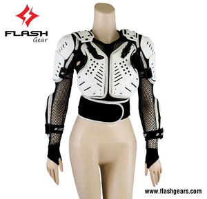 Vestes de sécurité matelassées pour le sport de grande taille légères et unisexes pour le motocross Meilleures vestes de protection routière MX - Product Image 4